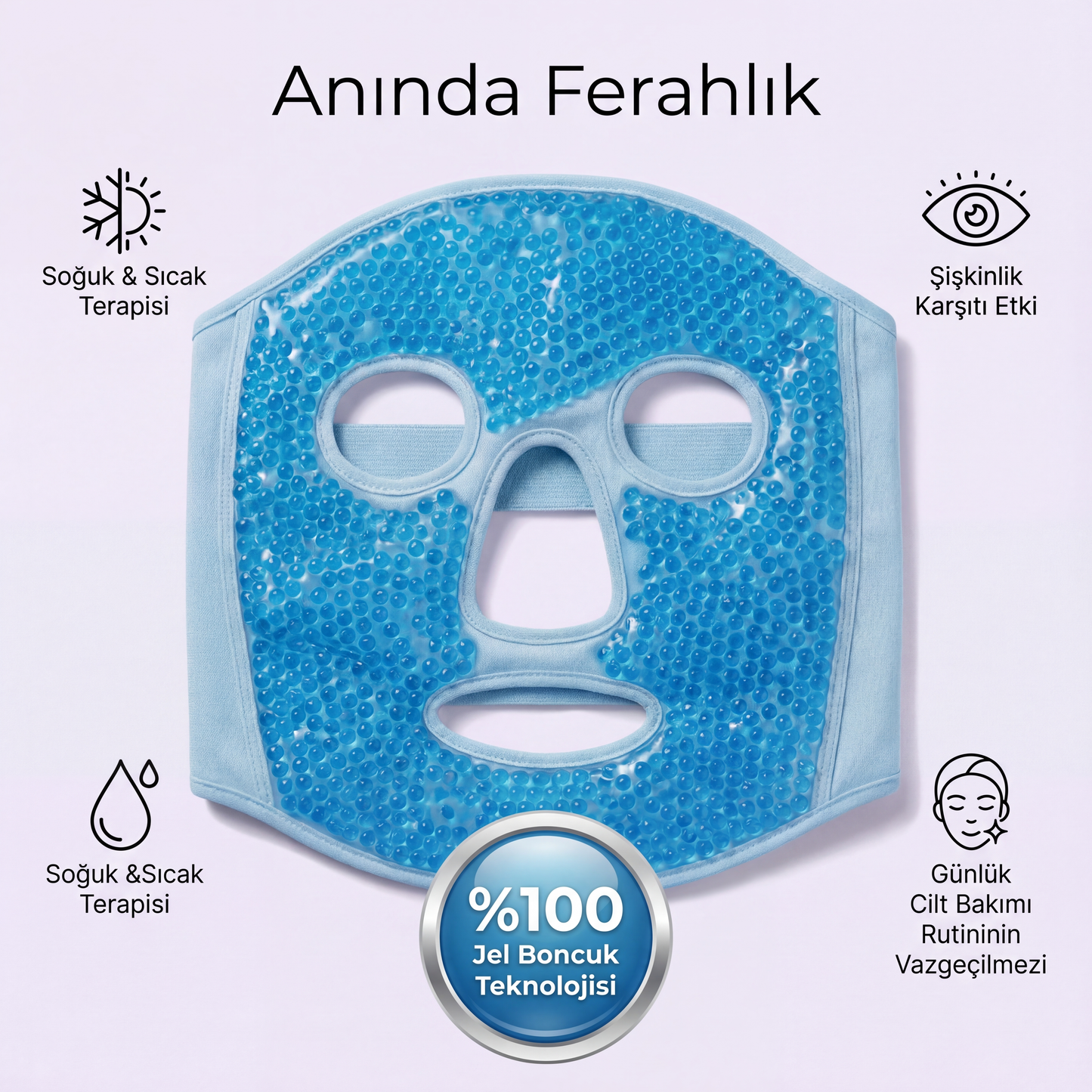 PureCelia - Jel Terapi Yüz Maskesi