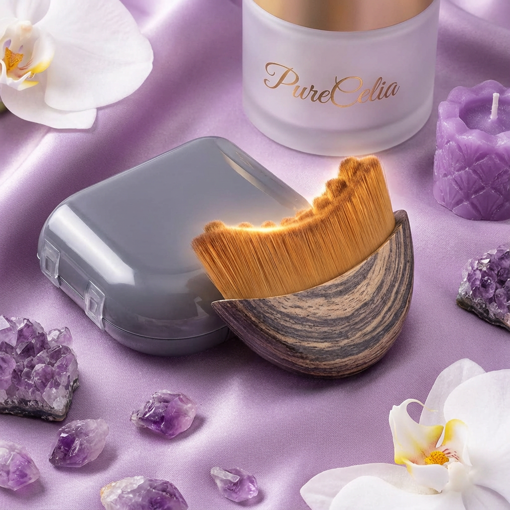 Yüz Şekillendirici Lenfatik Masaj Fırçası