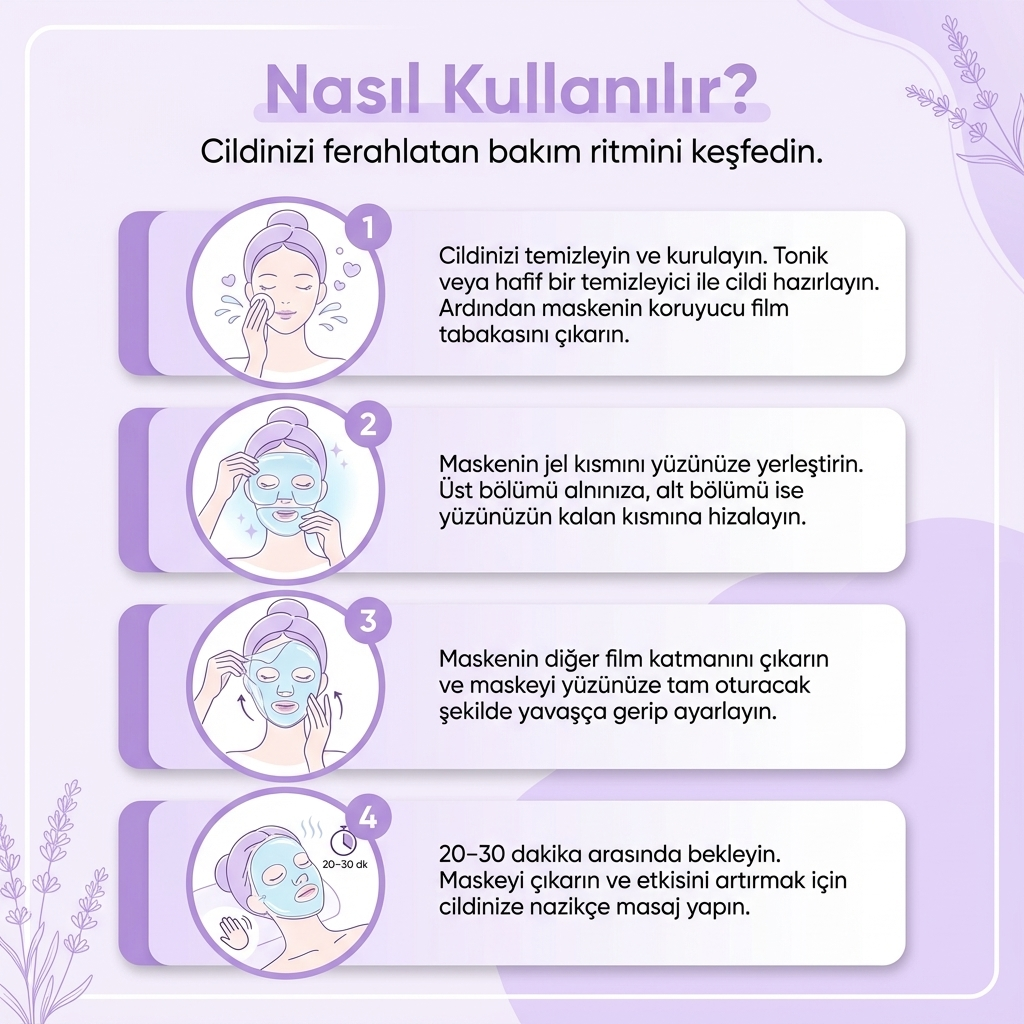 PureCelia - Jel Terapi Yüz Maskesi