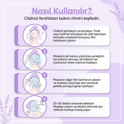 PureCelia - Jel Terapi Yüz Maskesi