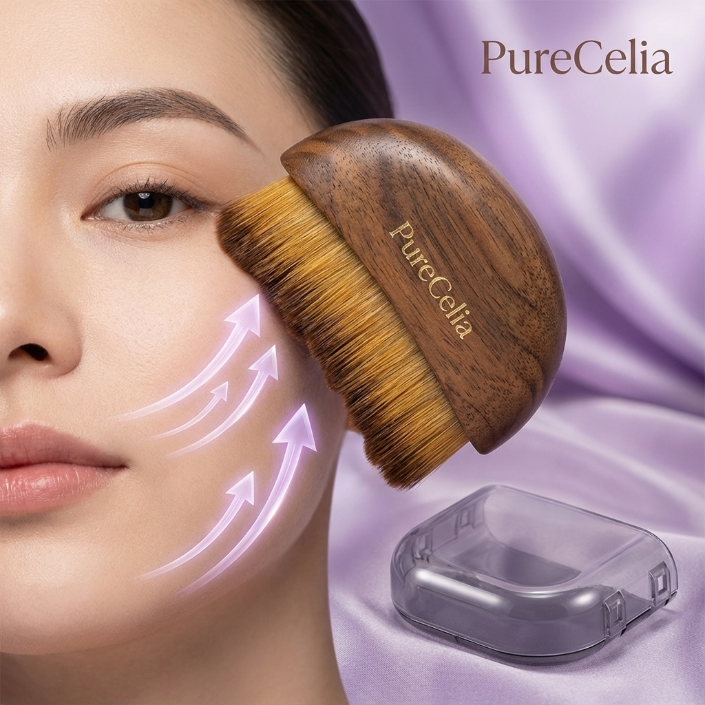 Yüz Şekillendirici Lenfatik Masaj Fırçası